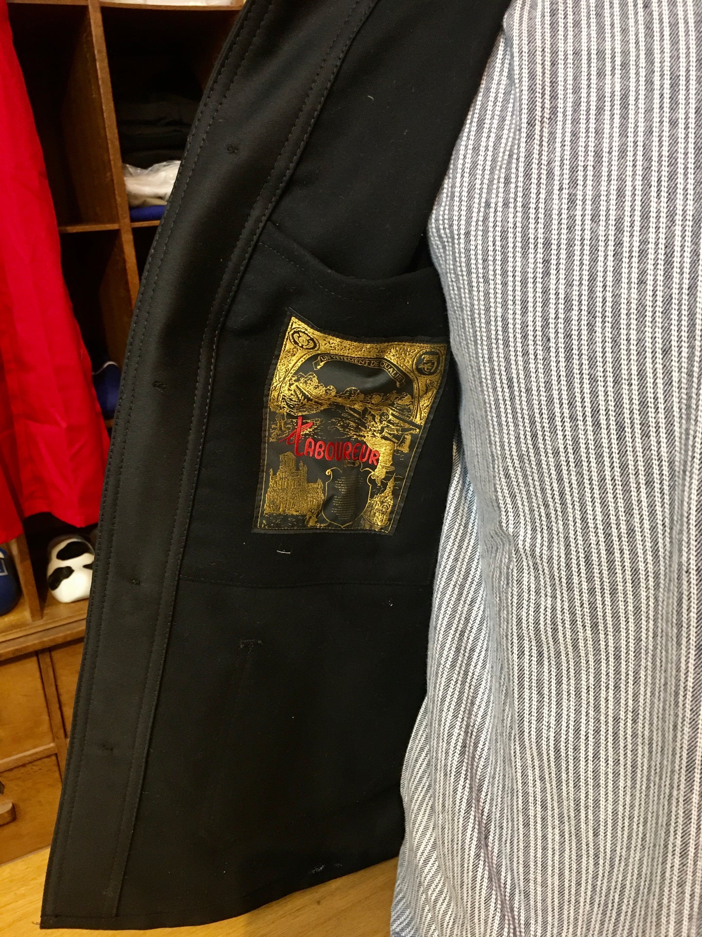 Katoenmix Moleskin jasje 3-pocket