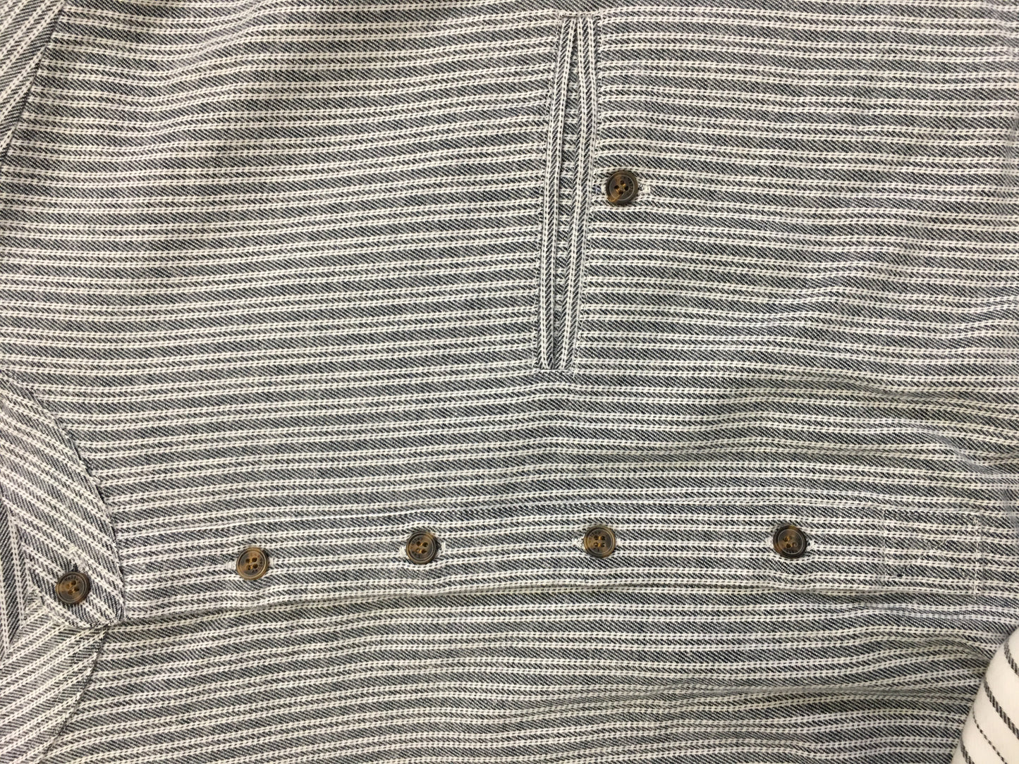 Traditioneel flanellen grandfather shirt