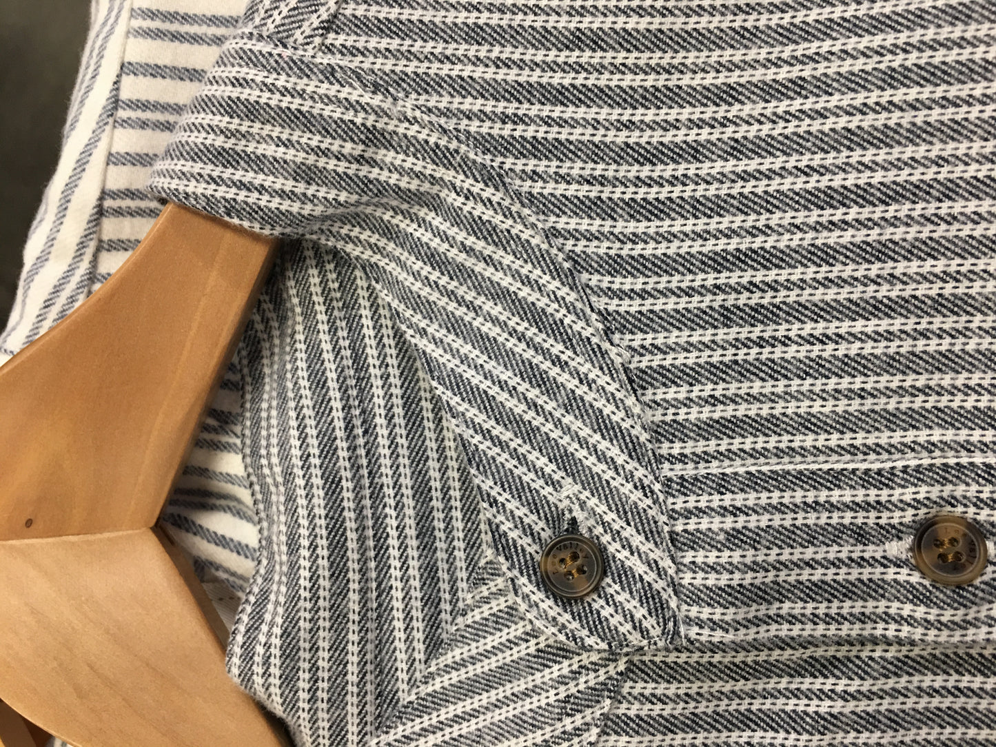 Traditioneel flanellen grandfather shirt