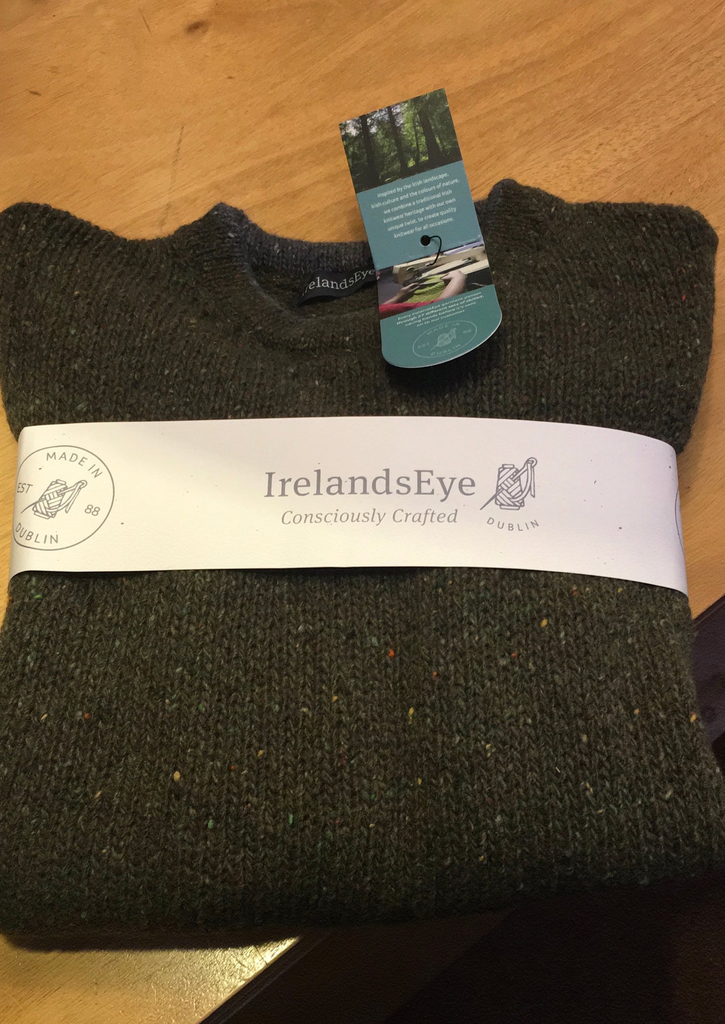 Ierse wollen sweater