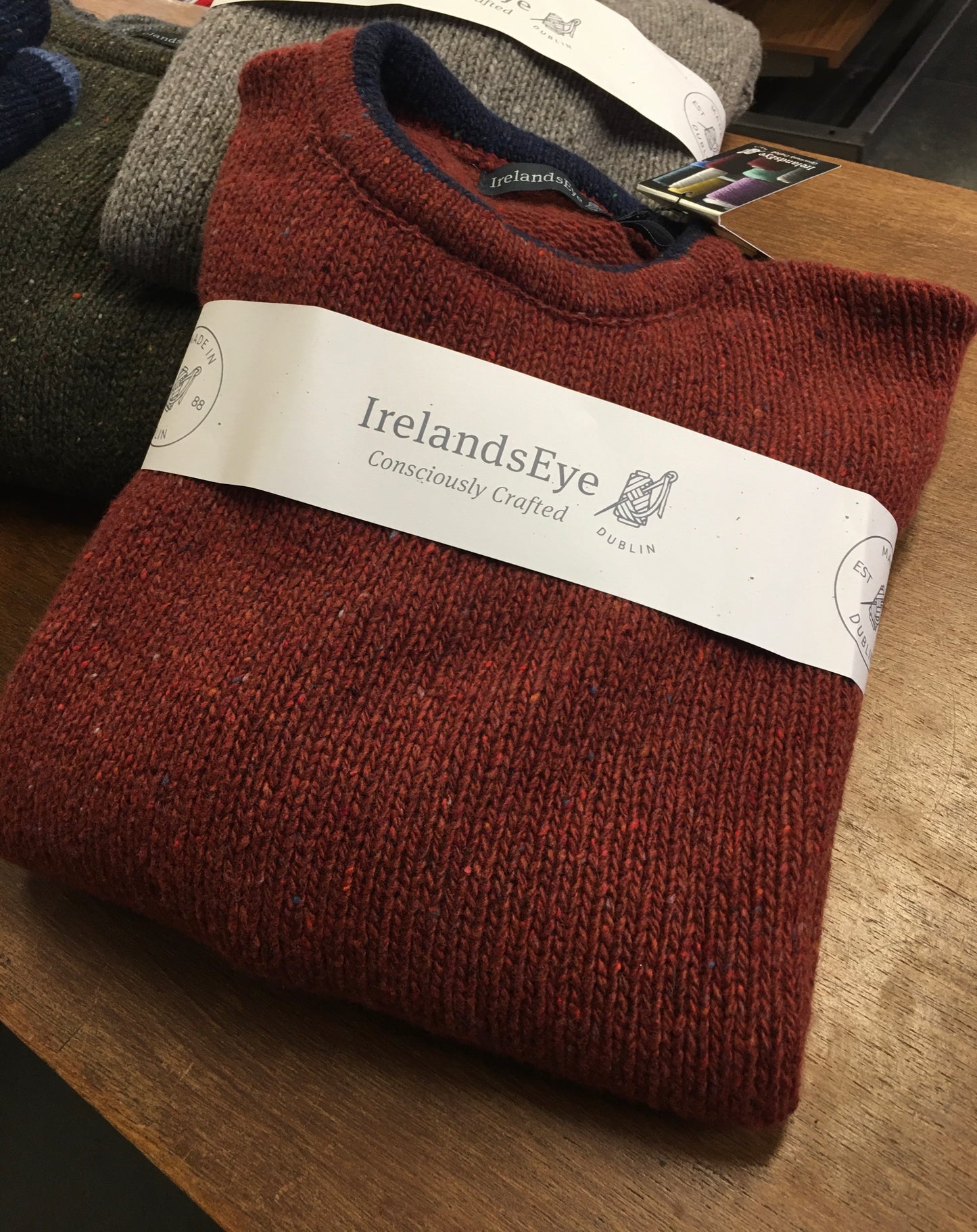 Ierse wollen sweater