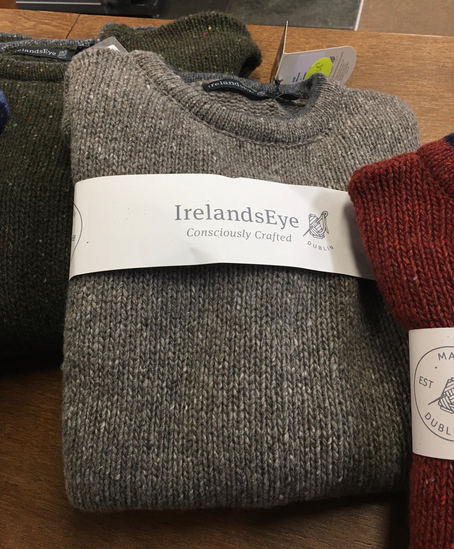 Ierse wollen sweater