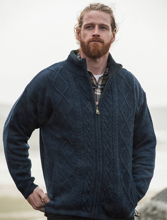 Wool windbreak-lined sweaters !