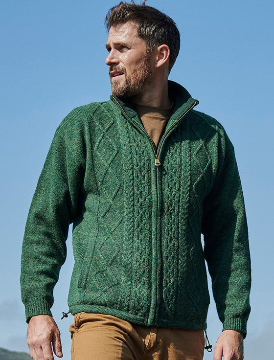 Wool windbreak-lined sweaters !