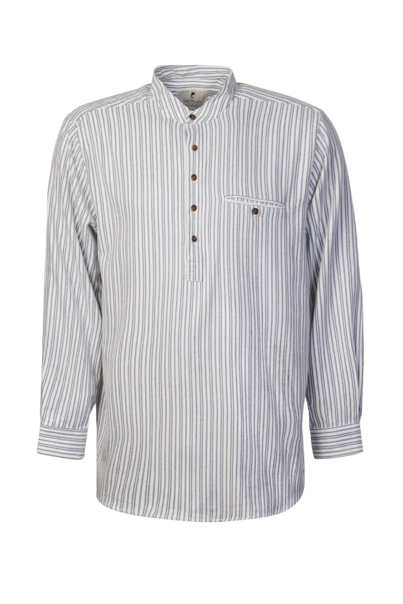 Traditioneel flanellen grandfather shirt