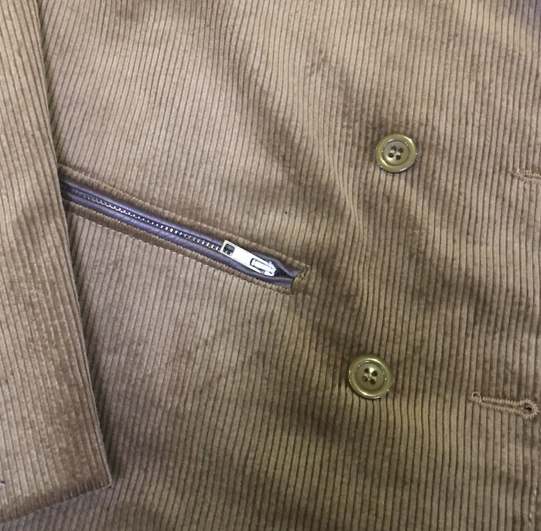 Klettervest. (kolenjasje, tuindersjasje, bodejasje "manchester" corduroy werkjasje)