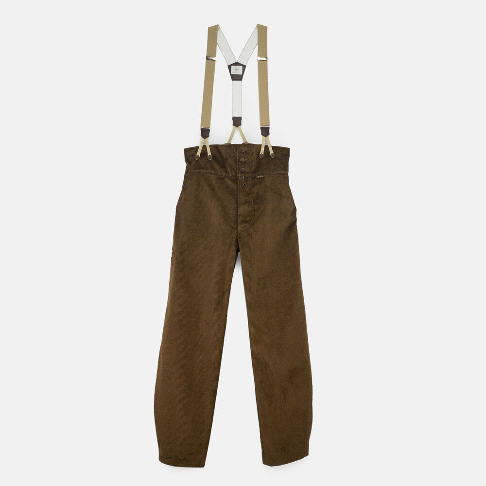 Manchester corduroy high waist artisan pant