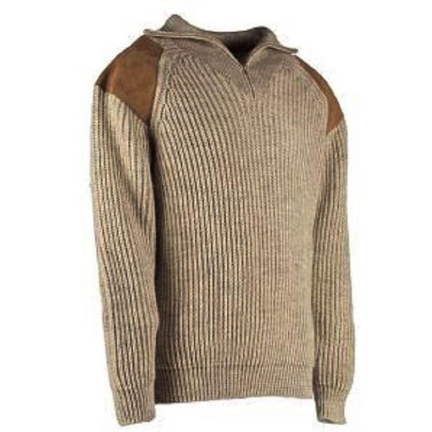 Britse schipperstrui "Fishermens wool"