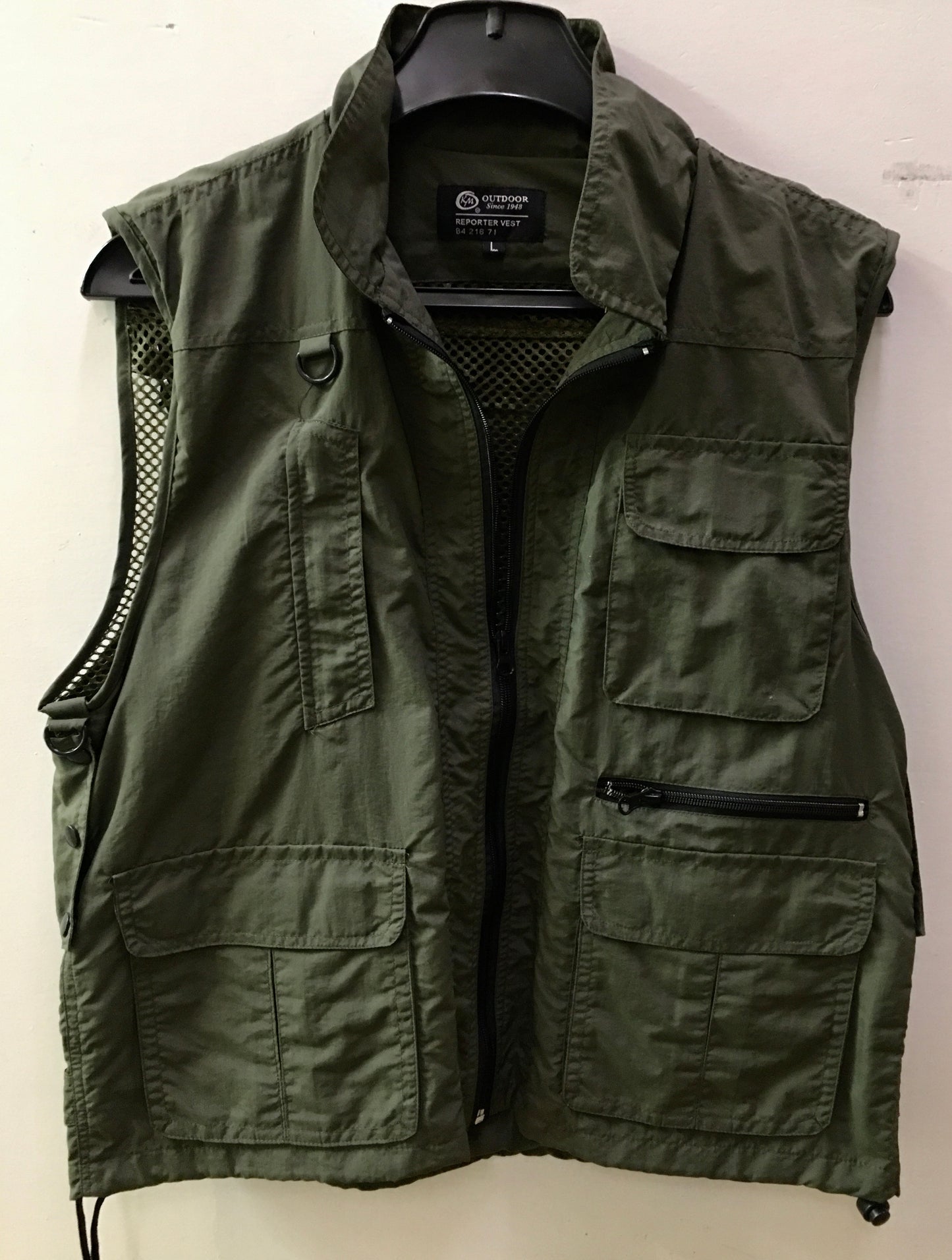 Tropen reportervest /10-pocket-vest